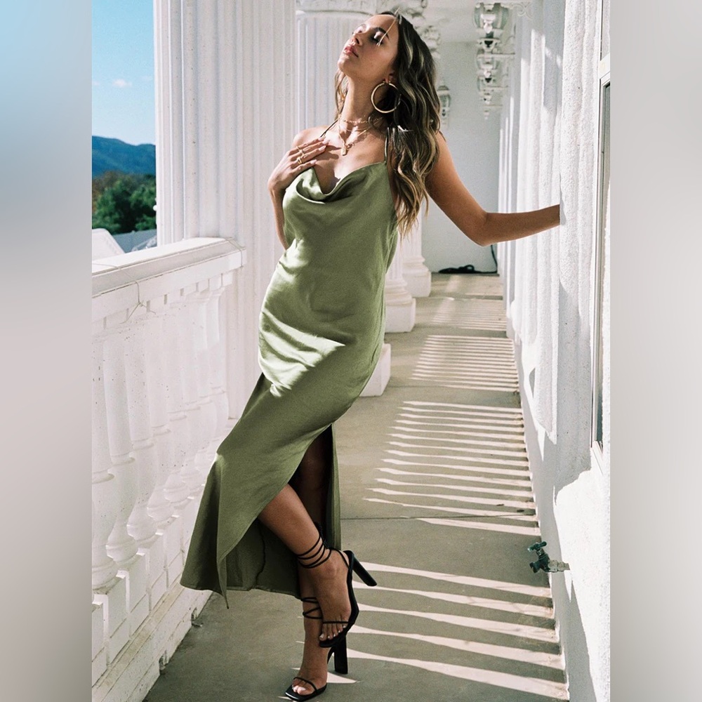 Princess polly satin dress